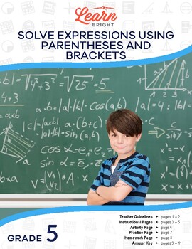 Using Parentheses, Brackets, and Braces Math Puzzles and Game - The Owl  Teacher