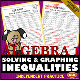 Solving and Graphing Inequalities Practice Worksheet
