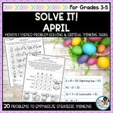 Easter Math and Spring Math | Problem Solving and Critical