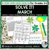 St. Patrick's Day Math | Problem Solving and Critical Thin