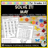 Spring Math | Problem Solving and Critical Thinking Pack