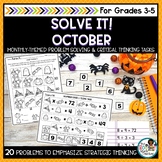 Halloween Math | Problem Solving and Critical Thinking