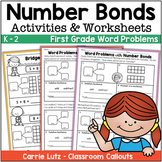 Number Bonds to 20 | Part / Part Whole Worksheets | 1st Gr