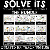 Solve Its: Number Sentence Puzzlers THE BUNDLE