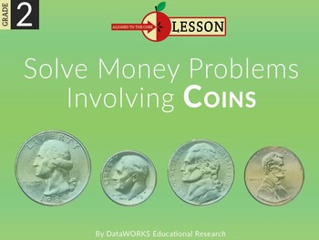 Preview of Solve Money Problems involving Coins