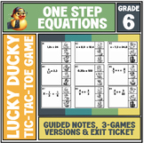 One-Step Equation Practice | Lucky Ducky Review Game | POS