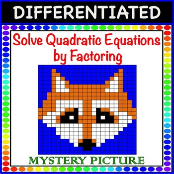 Solve Quadratic Equations By Factoring A 1 Differentiated Mystery
