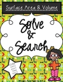 Solve & Search: Surface Area & Volume {FREEBIE}