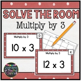 Solve The Room | 3 times tables | Multiplication by 3 | Ta