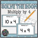 Solve The Room | 4 times tables | Multiplication by 4 | Ta