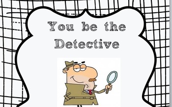Preview of Solve-a-Mystery Graphic Organizer