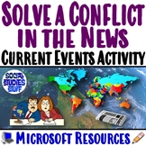 Solve a Real World Conflict Current Events Activity | In t