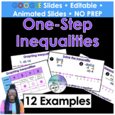 Solve and Graph One Step Inequalities Google Slides