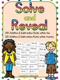 Solve and Reveal Addition & Subtraction within 20