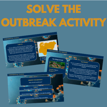 Preview of Solve the Outbreak Activity