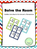 Solve the Room - Addition with & without regrouping