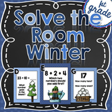 Solve the Room {January} First Grade