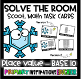 Solve the Room, Math Task Cards, Place Value Base 10