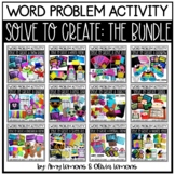 Solve to Create Bundle of Word Problems | Printable Word P