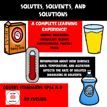 Preview of Solvents, Solutes, and Solutions Learning Packet