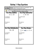 Solving 1-Step Equations (6.10AB)
