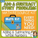 Solving 1 and 2 Step Story Problems Addition Subtraction  