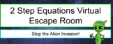 Solving 2 Step Equations Virtual Escape Room