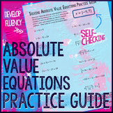 Solving Absolute Value Equations Practice Guide