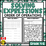 Solving Algebra Expressions and Equations | Order of Operations