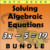 Solving Algebraic Equations Bundle