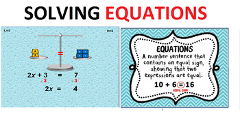 Preview of Solving Equation