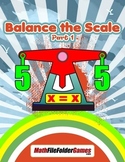 Solving Equations - Balance the Scale, Part 1