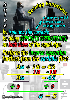 Preview of Solving Equations