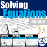 Solving Equations Activities Bundle