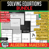 Solving Equations - BUNDLE
