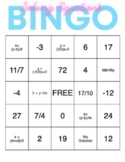 Solving Equations Bingo: 4 different cards
