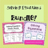 Solving Equations Mini Bundle
