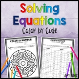 Solving Equations Color by Code