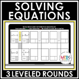 Solving Equations Digital Game