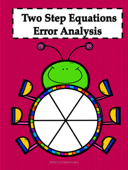 Preview of Two Step Equations Error Analysis