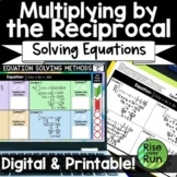 Solving Equations Error Analysis & Multiplying by the Reciprocal