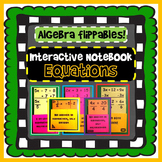 Solving Equations Interactive Notebook Foldables