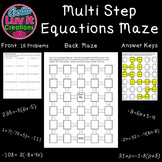 Solving Equations Multi-Step Equations with variables on b