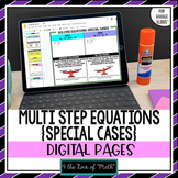 Solving Equations Special Cases for Google Slides™