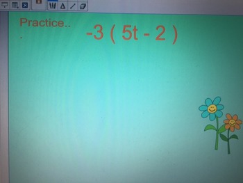 Preview of Solving Equations With Distributive Property