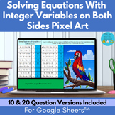 Solving Equations With Variables on Both Sides Math Pixel 