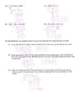 equations and inequalities homework 8