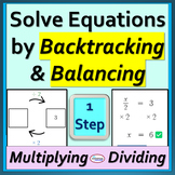 Solving Equations Multiplication Division - Backtracking &