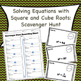 Square and Cube Roots: Scavenger Hunt (8.EE.2)