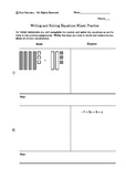 Solving Equations with Variables on Both Sides Mixed Practice